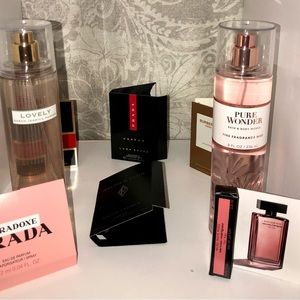 Body spray perfume samples